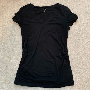 GAP maternity short sleeve shirt, size L